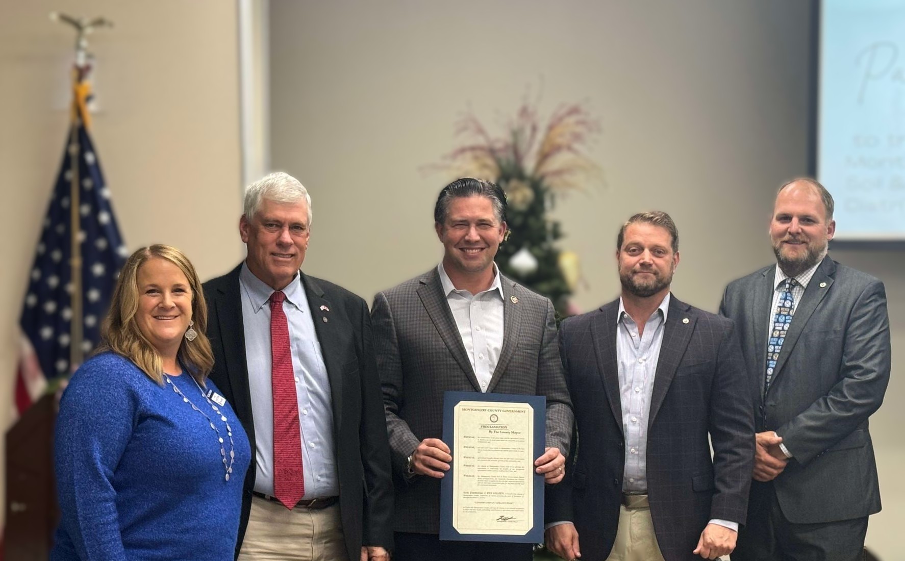 mayor and board photo