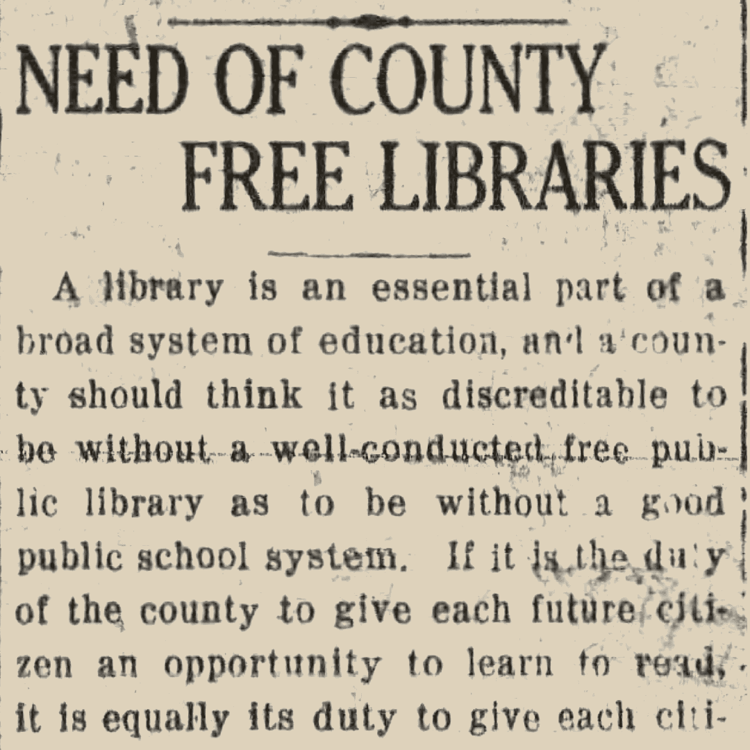 Free public library