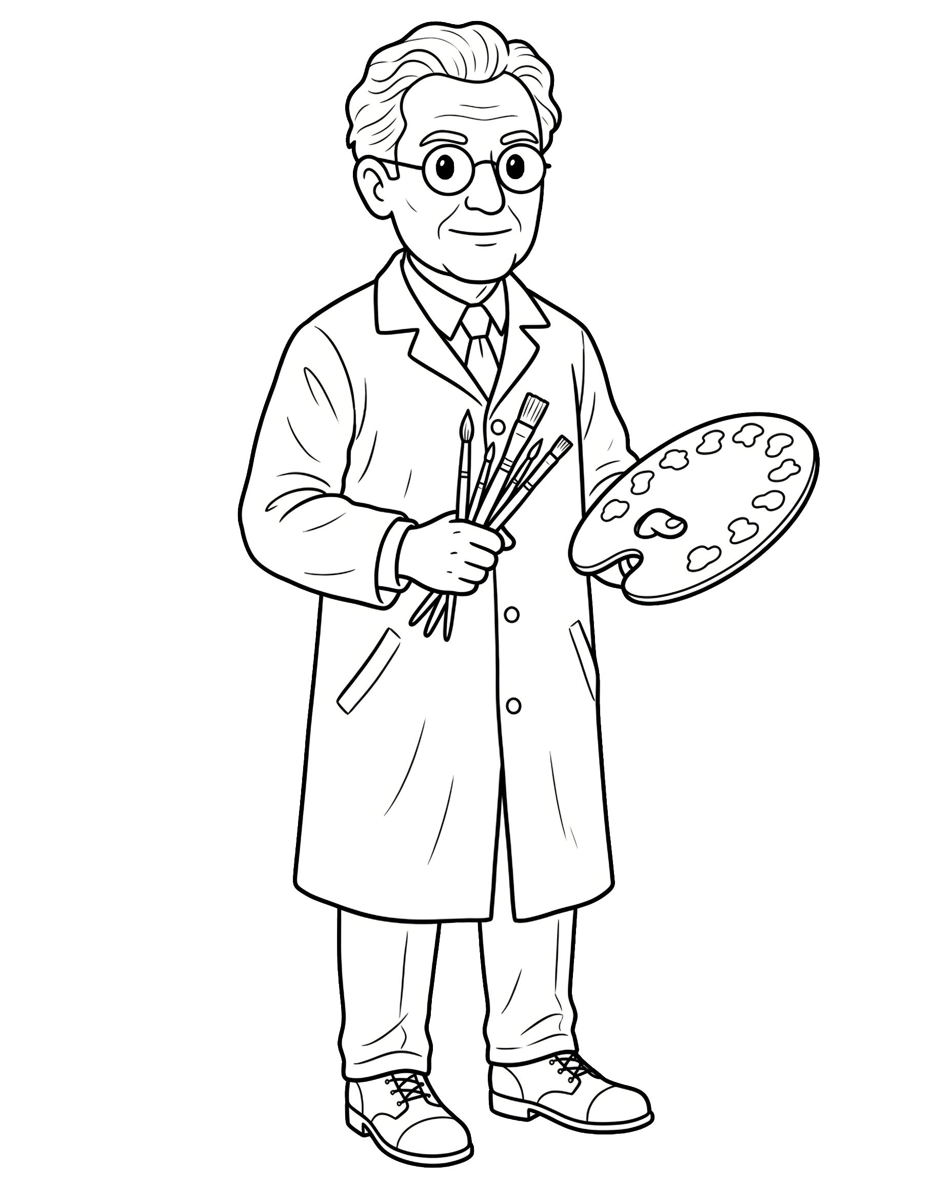 Charles R. Knight — plush toy style illustration