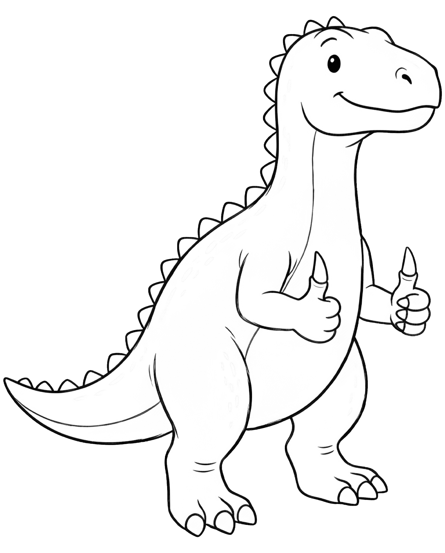Iguanodon — plush toy style illustration