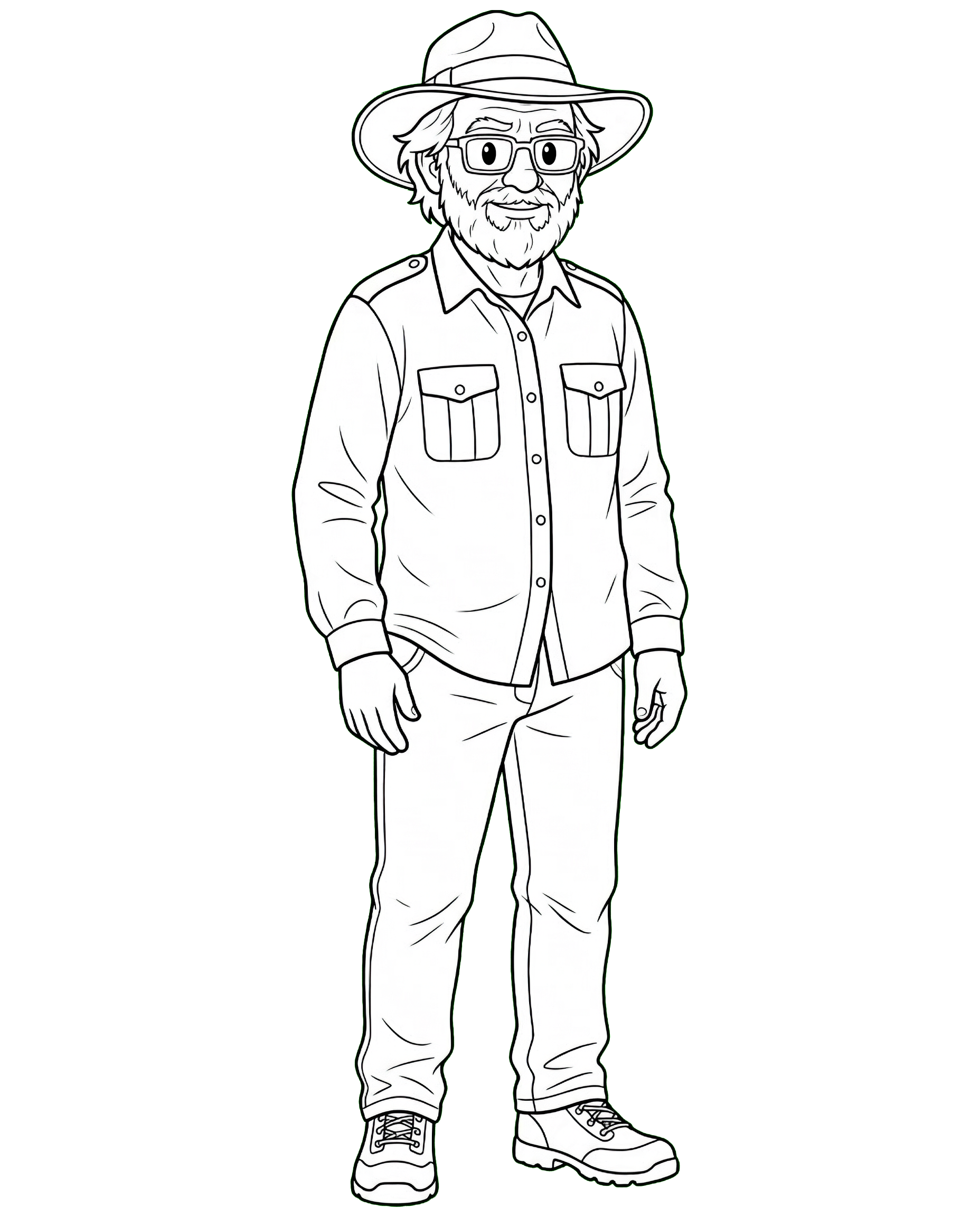 Jack Horner — plush toy style illustration