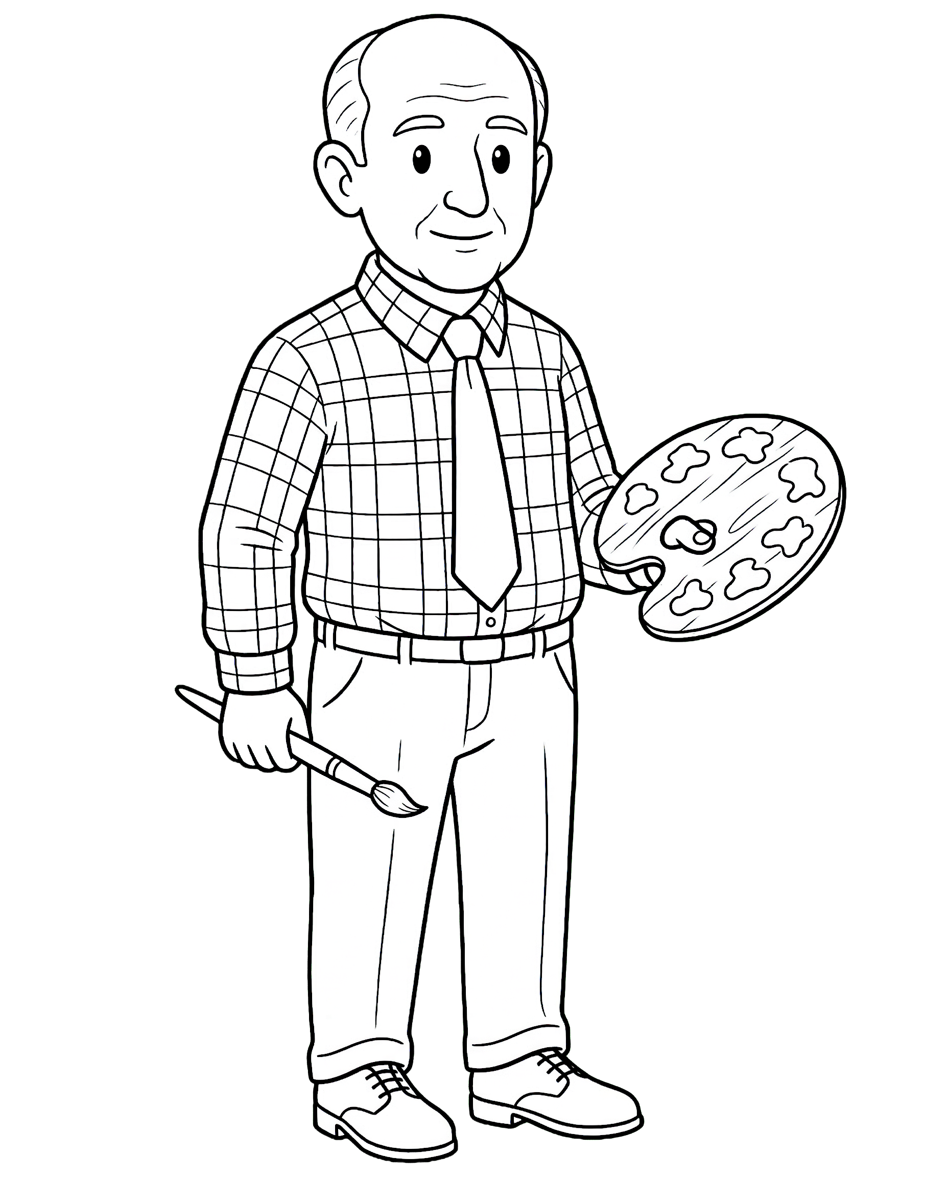 Zdeněk Burián — plush toy style illustration