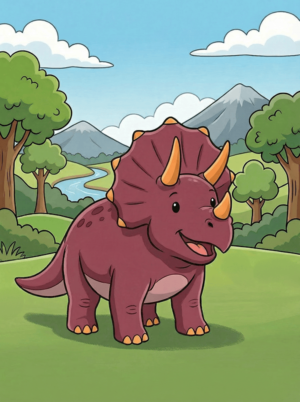 Triceratops card